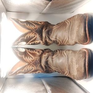 Brown Ariat Cowgirl Work Boots